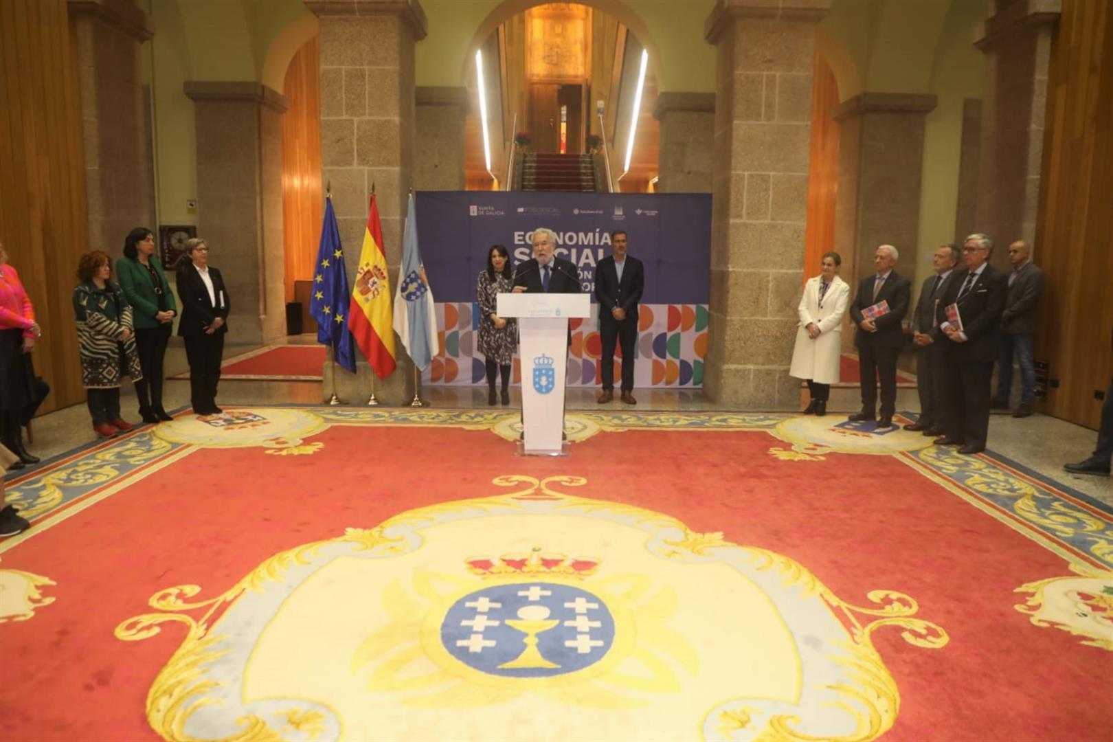 Foto da noticia: O Parlamento de Galicia acolle a exposición "Economía social no corazón da nosa historia" 